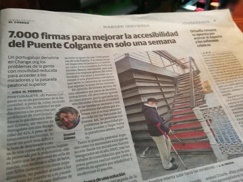 "ESTE MONUMENTO VASCO ES UN PELIGRO UNA ANOMAL&Iacute;A SOCIAL SIN PRECEDENTES"