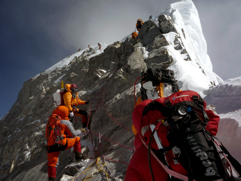 HILLARY STEP, EVEREST.