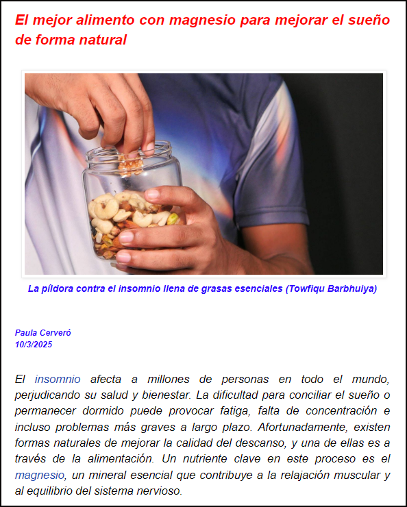  &iquest;No duermes bien?