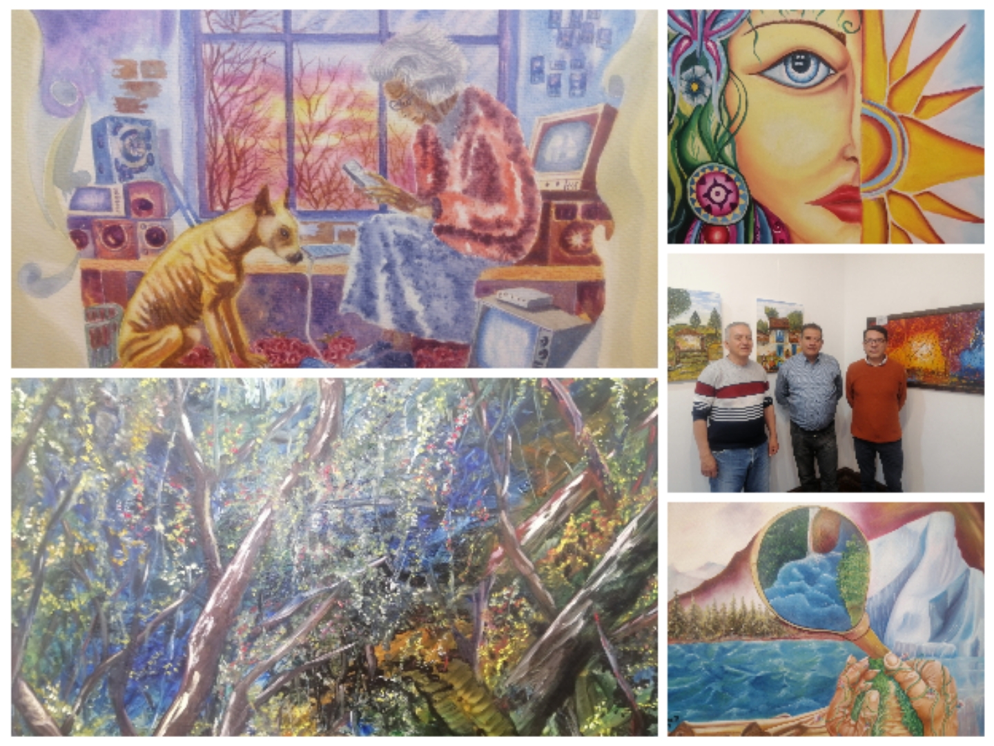 EXPOSICI&Oacute;N COLECTIVA " ENTRE AMBIENTES".