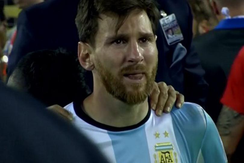 Messi renunci&oacute; a la selecci&oacute;n Argentina luego de la final perdida