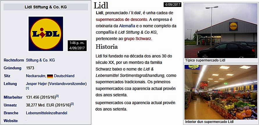 Lidl elimina cruces del embalaje (Transcripci&oacute;n)