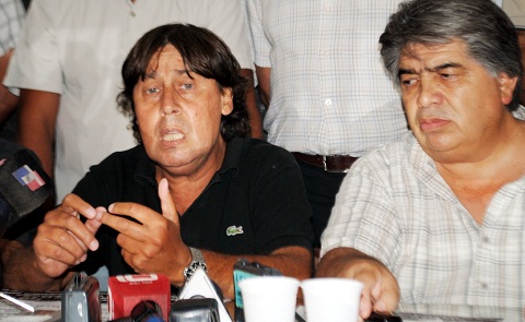 CONFERENCIA DE PRENSA DE PABLO MICHELI Y JOS&Eacute; RIGANE