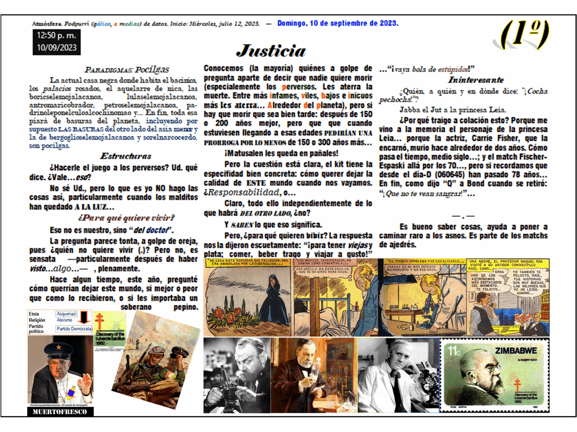 Dijo Plat&oacute;n: "nadie es m&aacute;s odiado que aquel que dice la verdad"