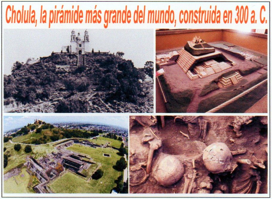 La mayor pir&aacute;mide del mundo que se oculta dentro de una monta&ntilde;a en M&eacute;xico