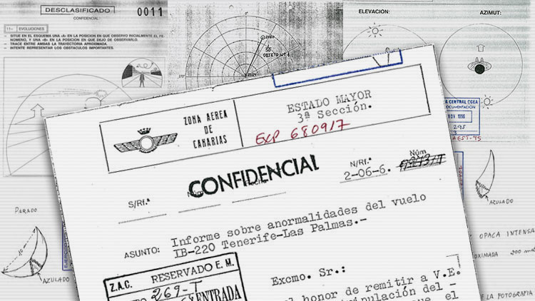"Fen&oacute;meno inexplicable": Desclasifican 1.900 p&aacute;ginas de 'Expedientes ovni' en Espa&ntilde;a :