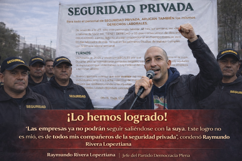 Las y los guardias, trabajadores con derechos plenos, se cierra la puerta a pr&aacute;cticas abusivas