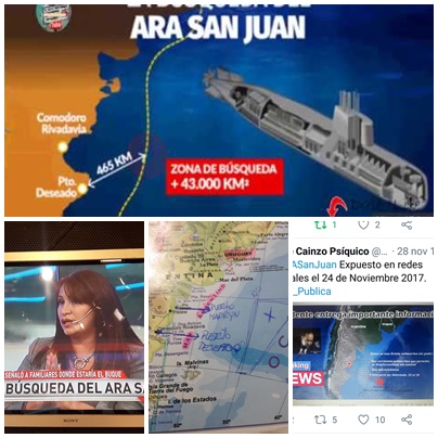 Ps&iacute;quicos del ARA San Juan cobran importancia en los medios internacionales