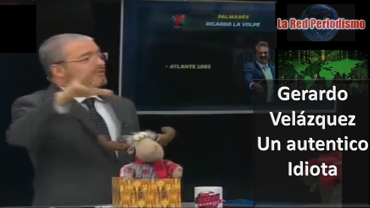 Este estupido Comentarista Deportivo se siente due&ntilde;o del Am&eacute;rica