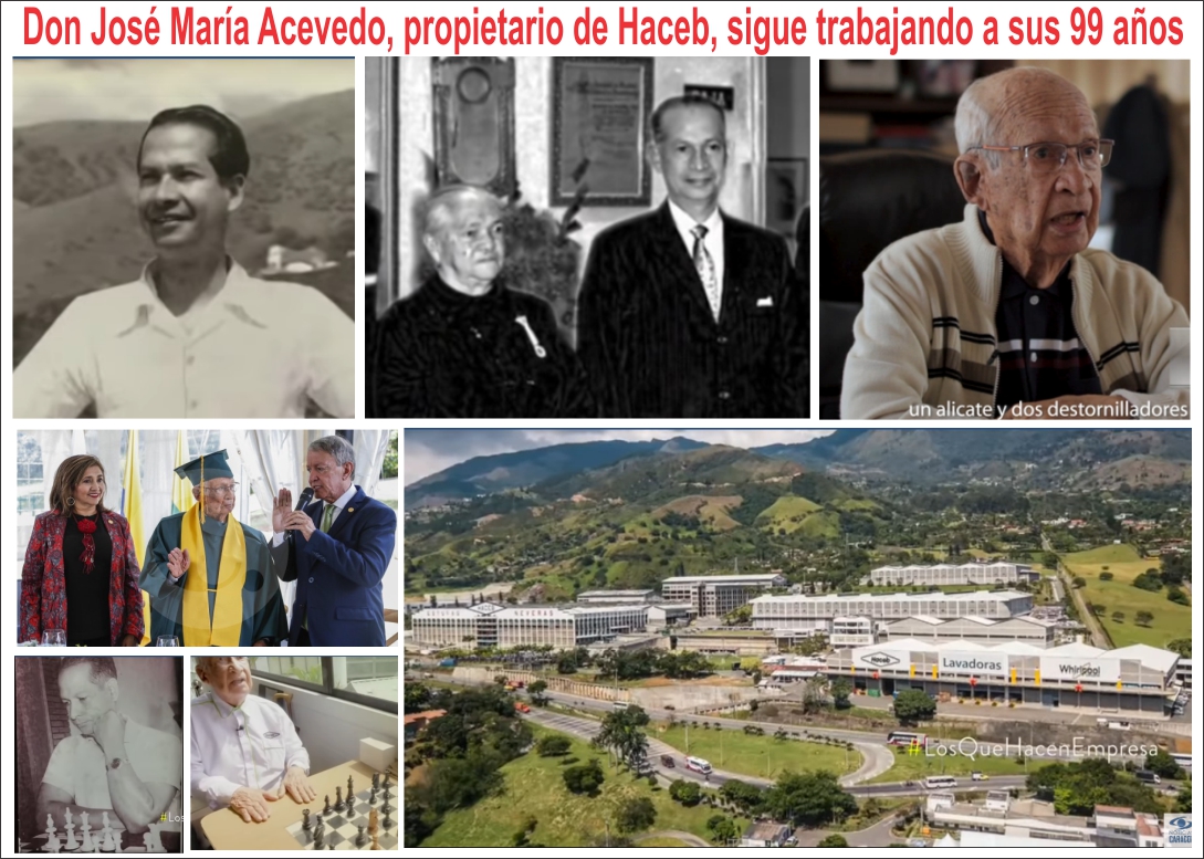  A sus 99 a&ntilde;os, due&ntilde;o de la empresa de electrodom&eacute;sticos m&aacute;s importante de Colombia sigue trabajando