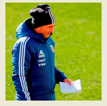 Sampaoli dio la lista provisional de 35 jugadores para Rusia