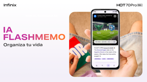 &iquest;C&oacute;mo puede la IA de Infinix ayudarte a organizar tus tareas y tu d&iacute;a?