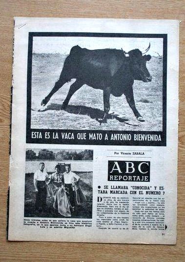 EFEM&Eacute;RIDES taurinas 07 octubre
