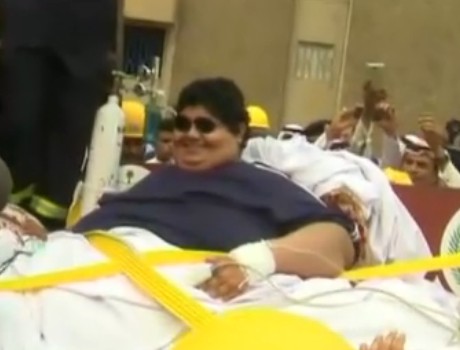 Pierde m&aacute;s de 320 kilos gracias a la intervenci&oacute;n del rey de Arabia Saudita