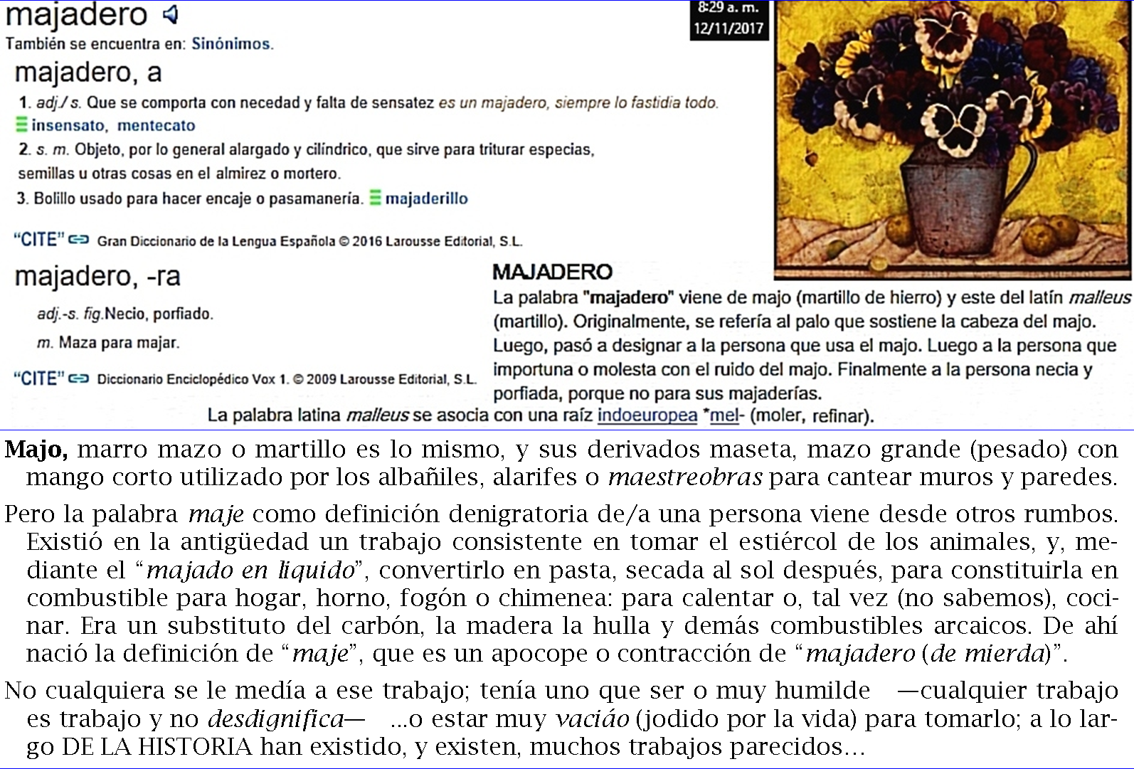 &iquest;Por qu&eacute; ese af&aacute;n por enga&ntilde;ar "majes"?