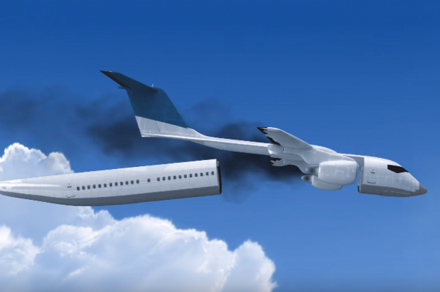 Engineer Designs Cabin That Can Detach Itself From An Aircraft In An Emergency