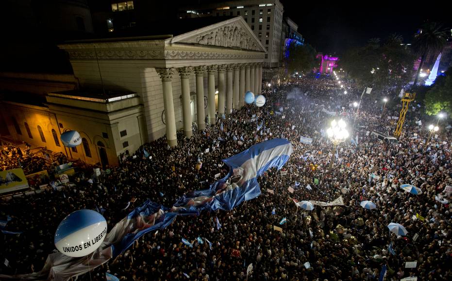 Cacerolazo #18A: Hubo m&aacute;s gente que en las marchas del 13S y el 8N