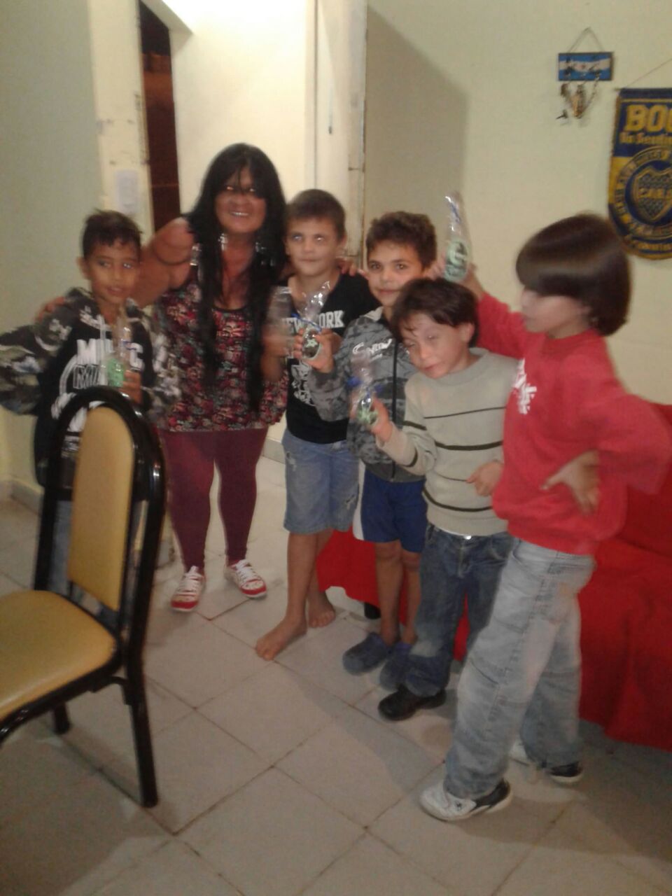 mas conocida como turka casada y con 4 hijos y 4 nieto militante peronista hoy es reconocida como un