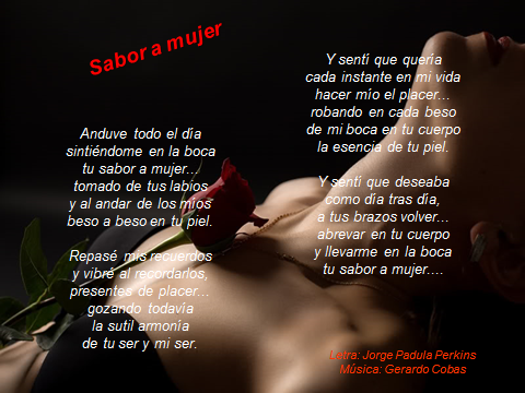 "Sabor a mujer". M&uacute;sica con gusto a bolero.