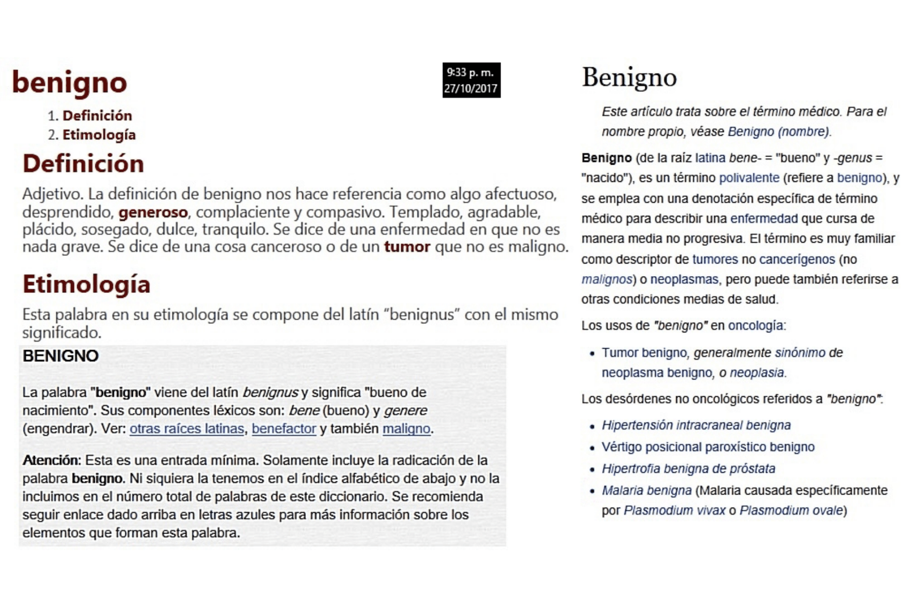 Benigno