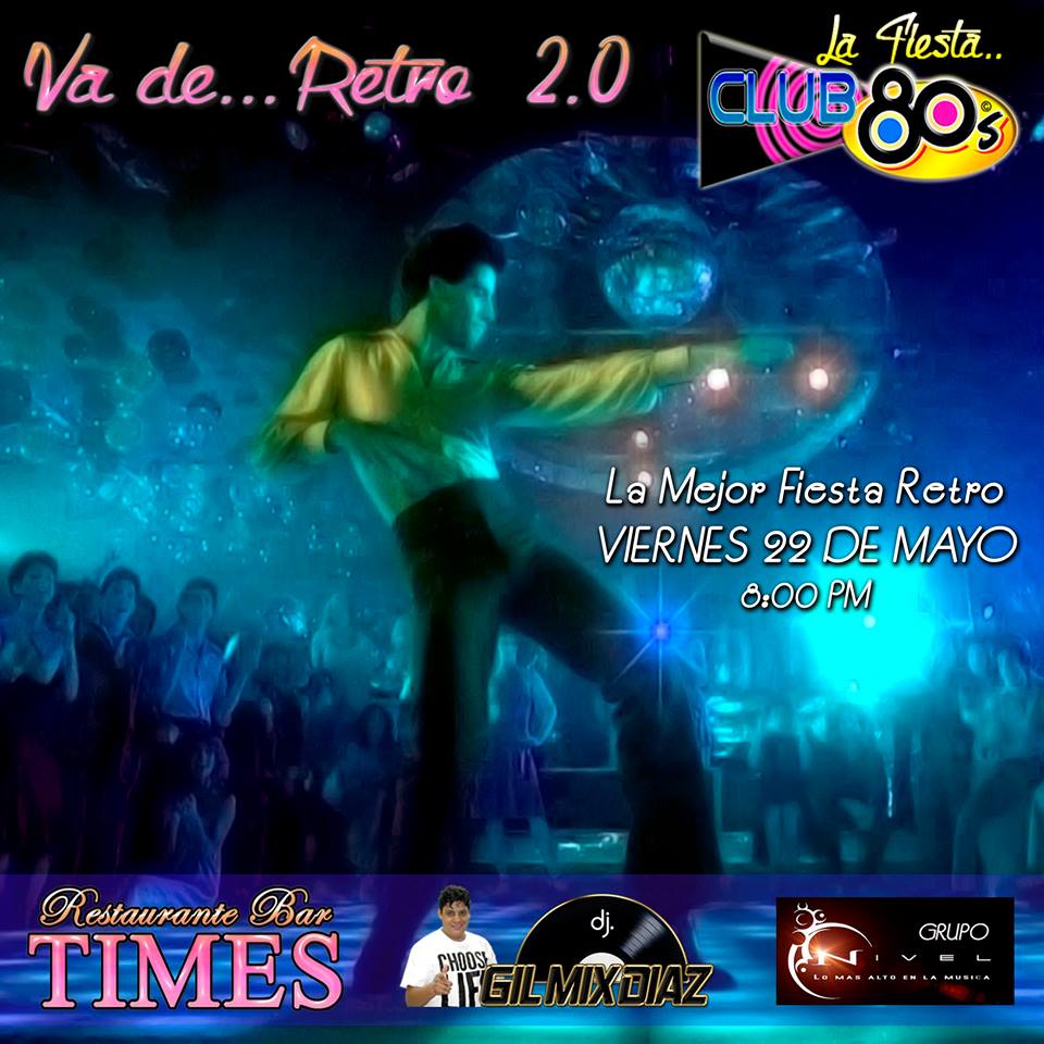 Nuevamente la mejor Noche Retro en San Luis...