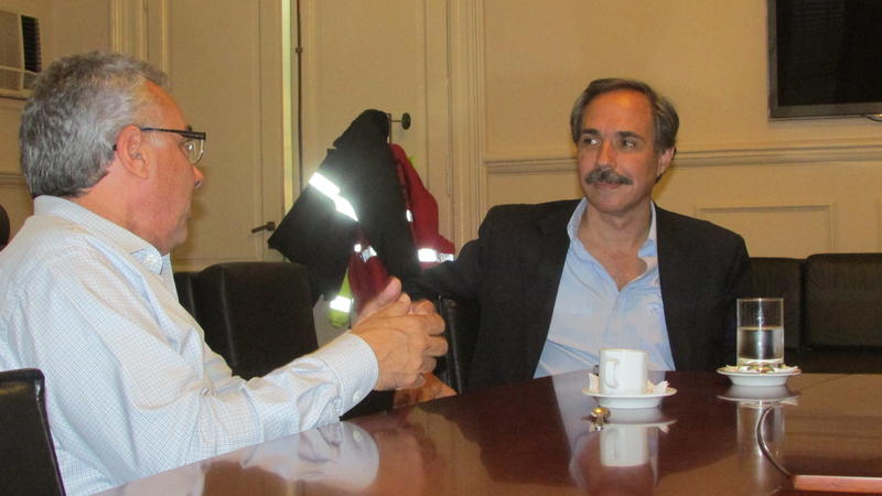 El Intendente de Tigre, Julio Zamora, recibi&oacute; a Jos&eacute; Arteaga e intercambiaron pol&iacute;ticas de gesti&oacute;n