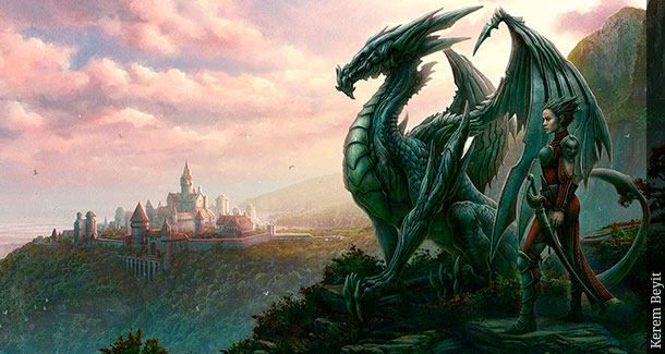 Los dragones habr&iacute;an existido en una dimensi&oacute;n paralela: