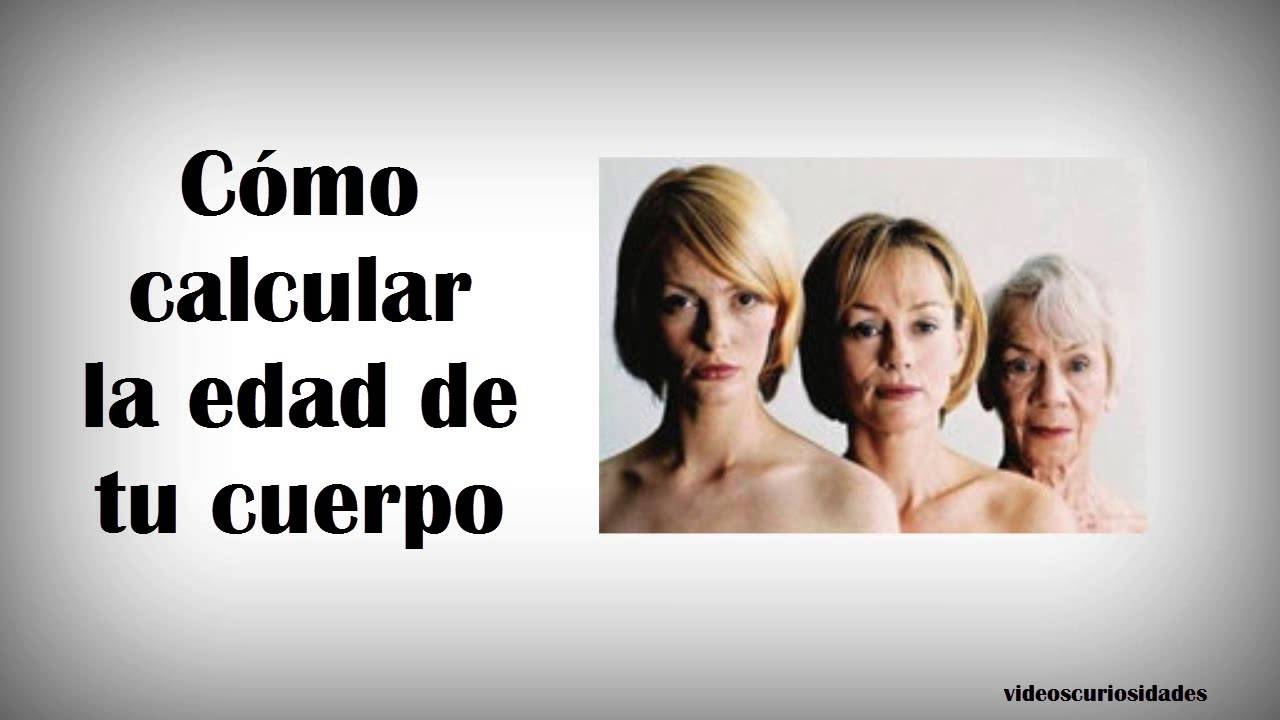 Este video te dice qu&eacute; edad realmente tiene tu cuerpo (y cada una de sus partes) 