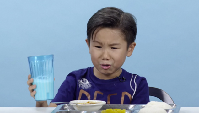 As&iacute; reaccionan los ni&ntilde;os al probar comidas de otras partes del mundo
