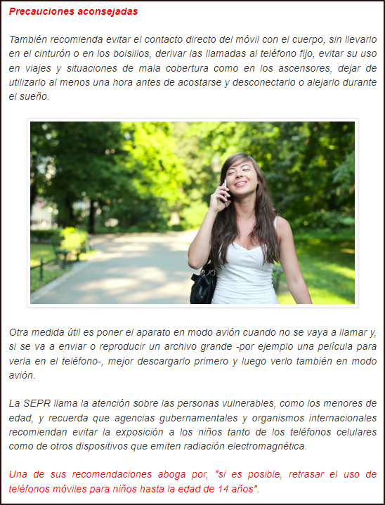  Renace la pol&eacute;mica sobre la cancer&iacute;gena radiaci&oacute;n de los tel&eacute;fonos m&oacute;viles