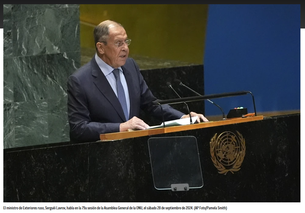  Rusia invoca su capacidad nuclear en fuerte advertencia a Occidente ante la ONU