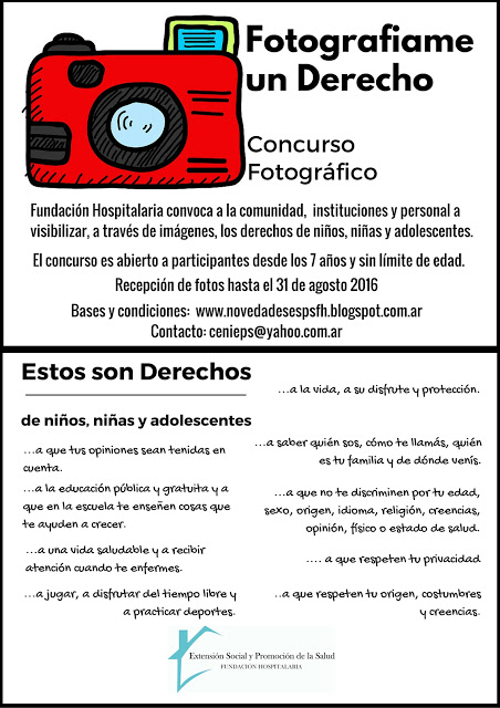  CONCURSO DE FOTOGRAF&Iacute;A SOBRE DERECHOS DE NI&Ntilde;OS, NI&Ntilde;AS Y ADOLESCENTES