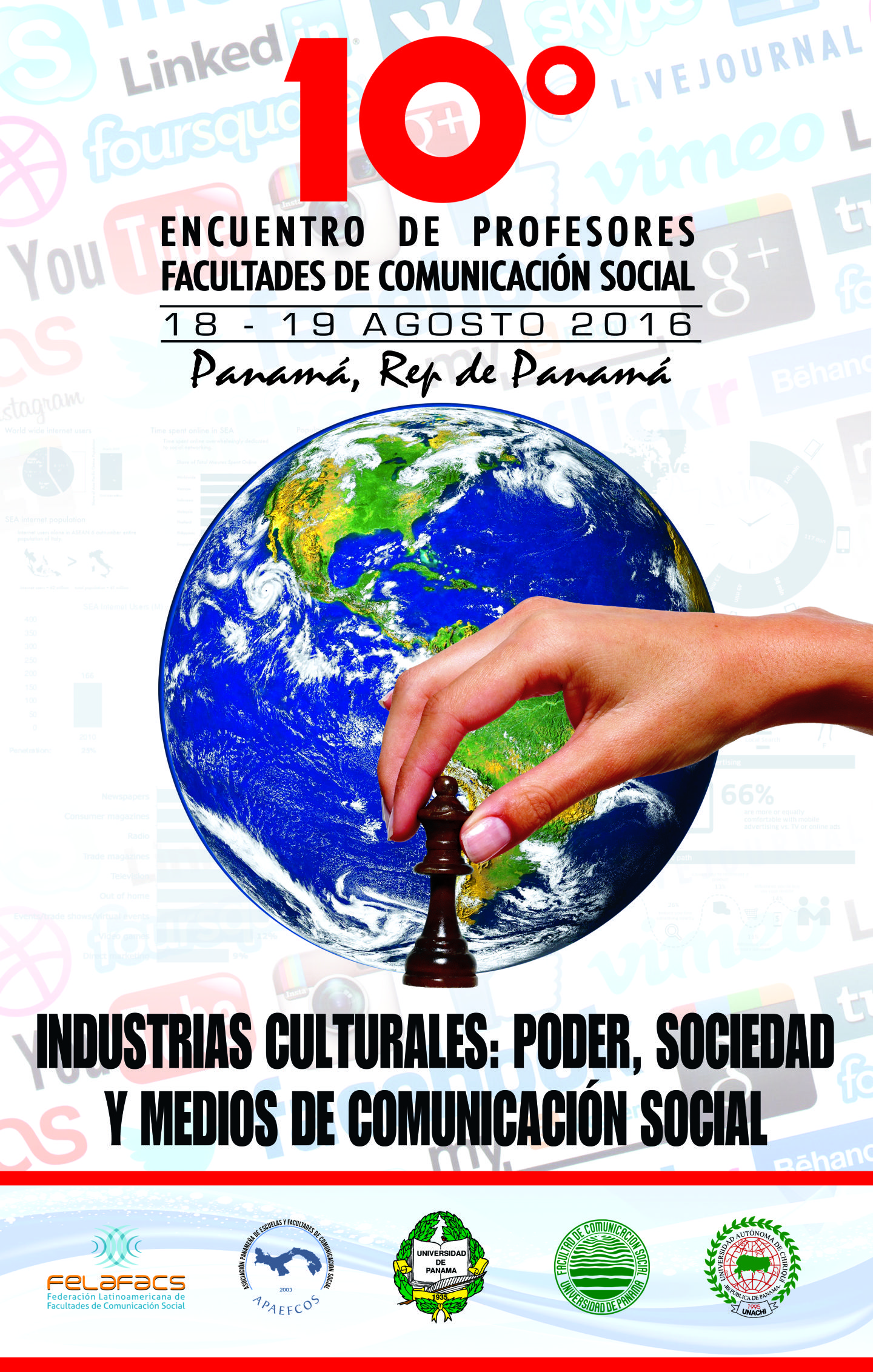 X Encuentro Nacional de Docentes de Comunicaci&oacute;n Social en ciudad de Panam&aacute;.
