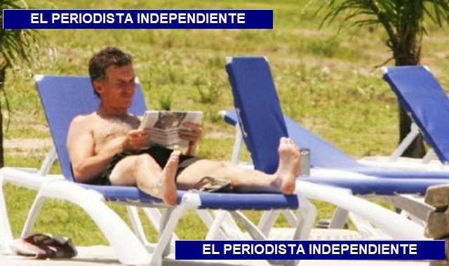 MACRI EXTENDI&Oacute; SUS VACACIONES   .