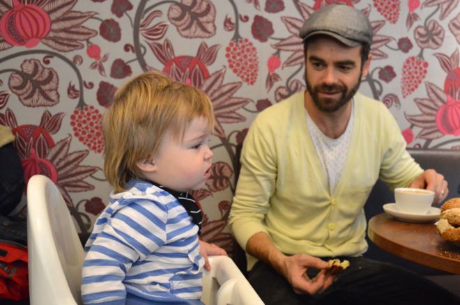 Where new dads are encouraged to take months off work