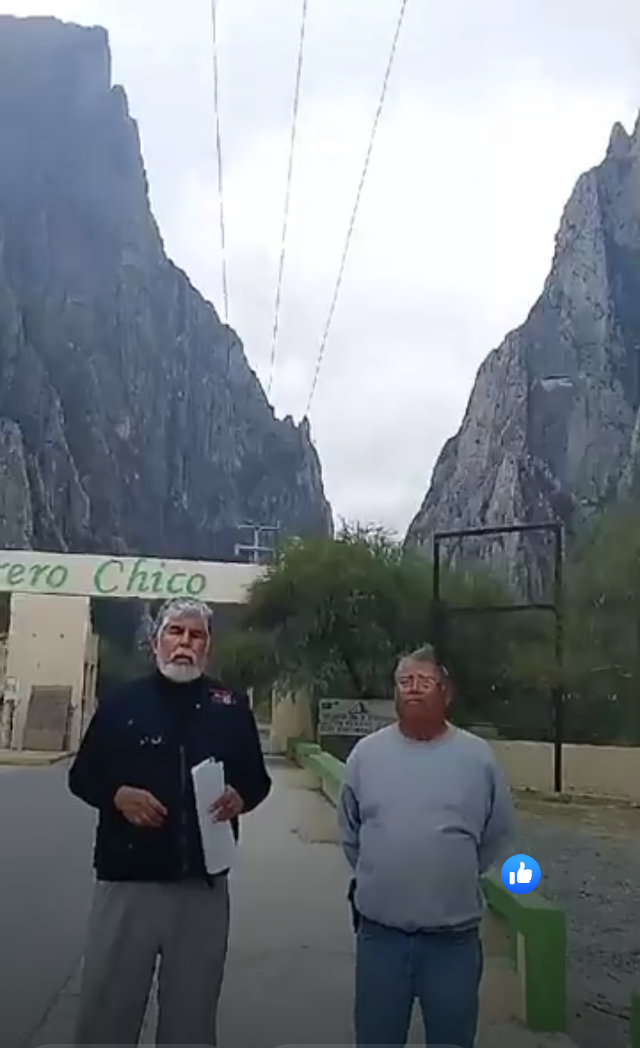 Potrero chico de Hidalgo, N.L, Mexico .  PARA&Iacute;SO , DE RAPEL, EN RIESGO.