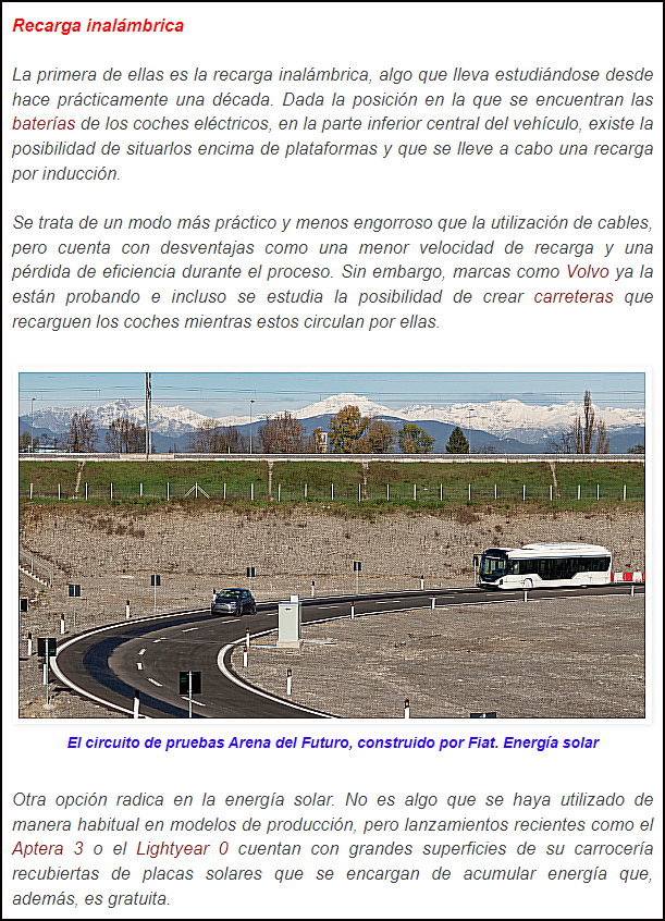 &iquest;Un sue&ntilde;o imposible? - Coches el&eacute;ctricos con carga y recarga sin cable