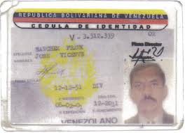La fotocopia de la c&eacute;dula