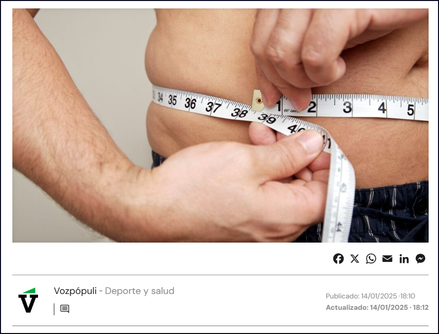  Identifican una prote&iacute;na que resultar&aacute; clave para quemar la grasa corporal