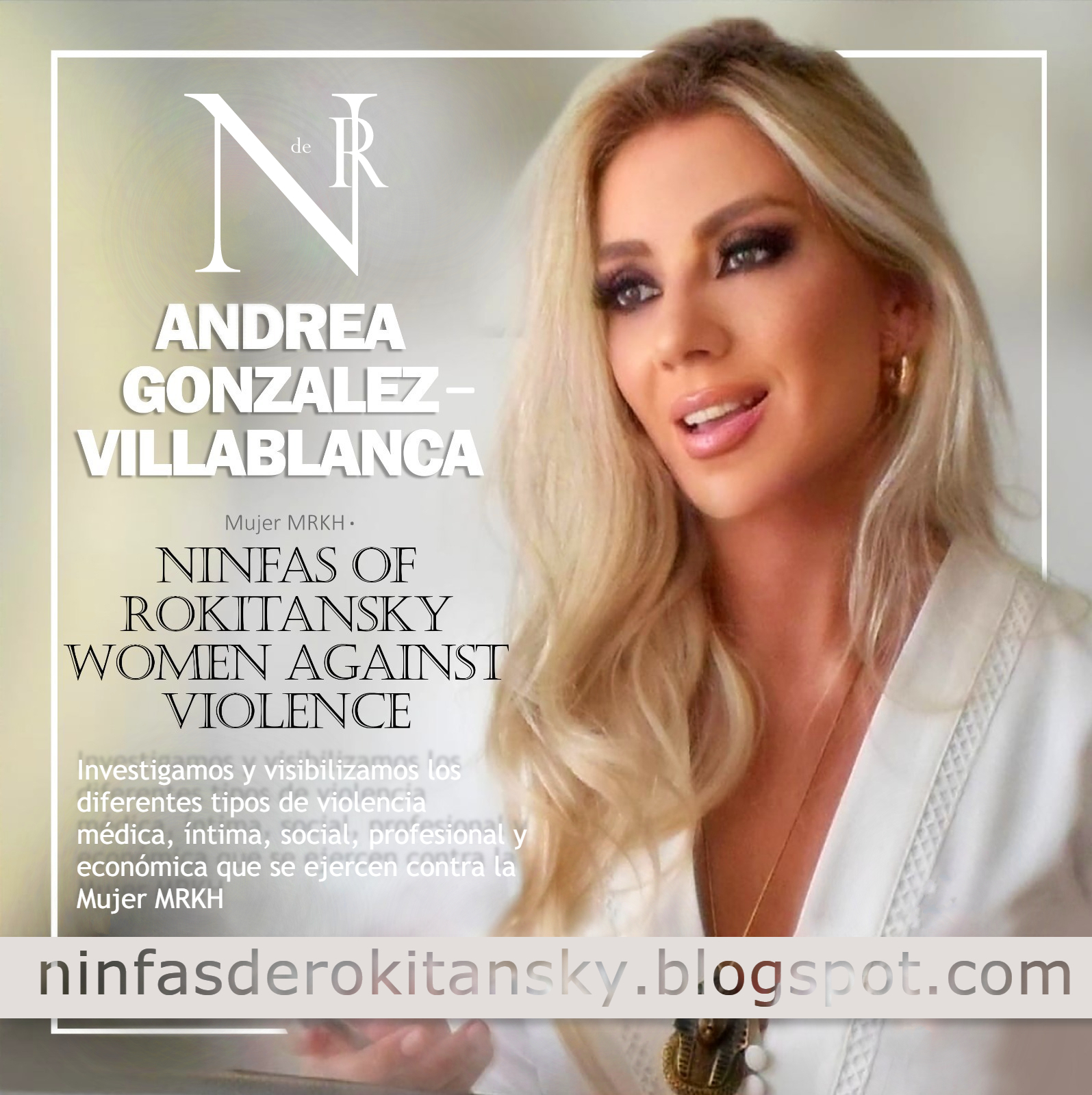 ONU Mujeres: Periodista Andrea Gonz&aacute;lez-Villablanca expone violencia contra Mujeres MRKH
