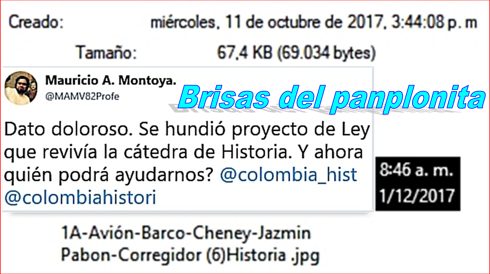 Nuestro nombre es incomodidad