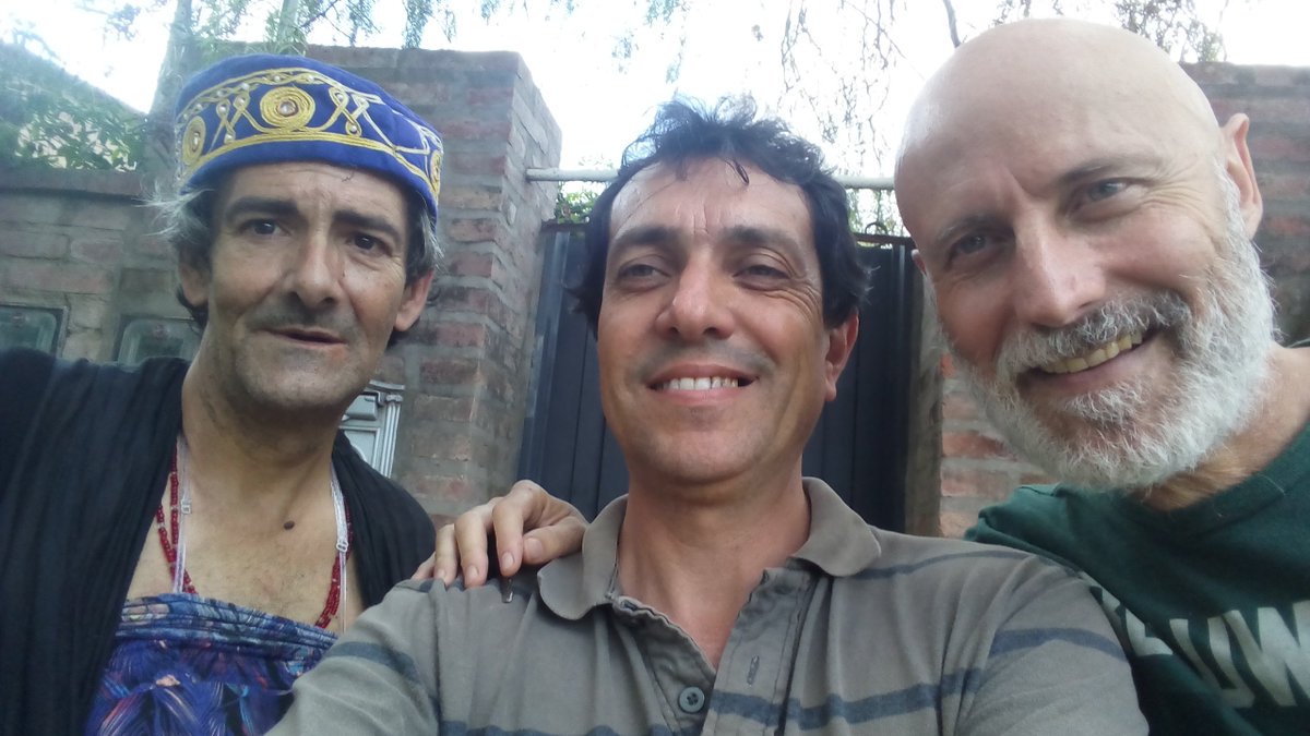 Javier Almeida, Andr&eacute;s Gastaldi y Renzo Fabiani