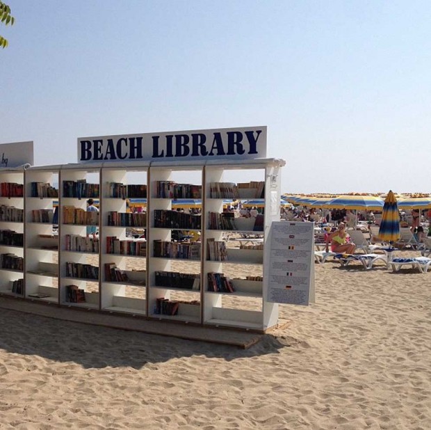 &iquest;Bibliotecas en la playa? Esto ya es posible en varios lugares del mundo