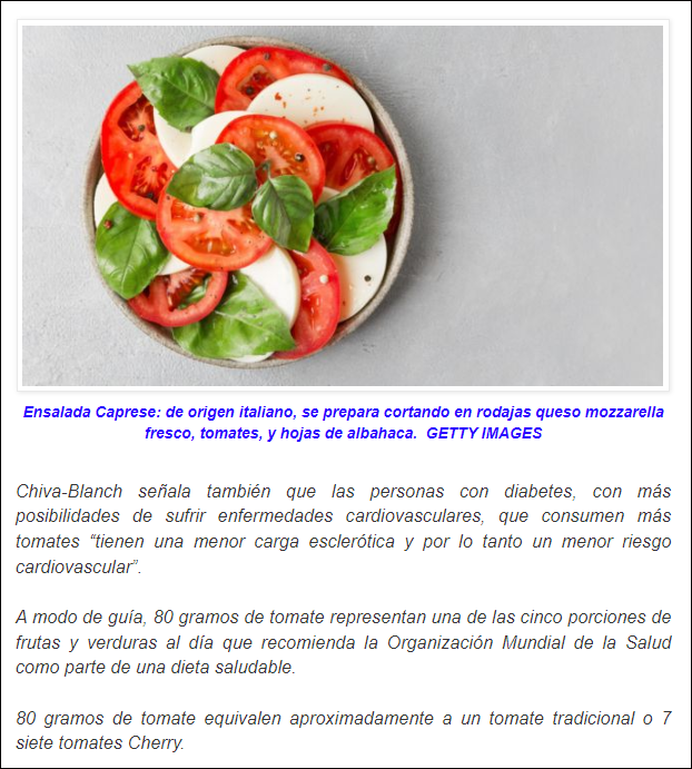  El tomate y sus beneficios para la salud