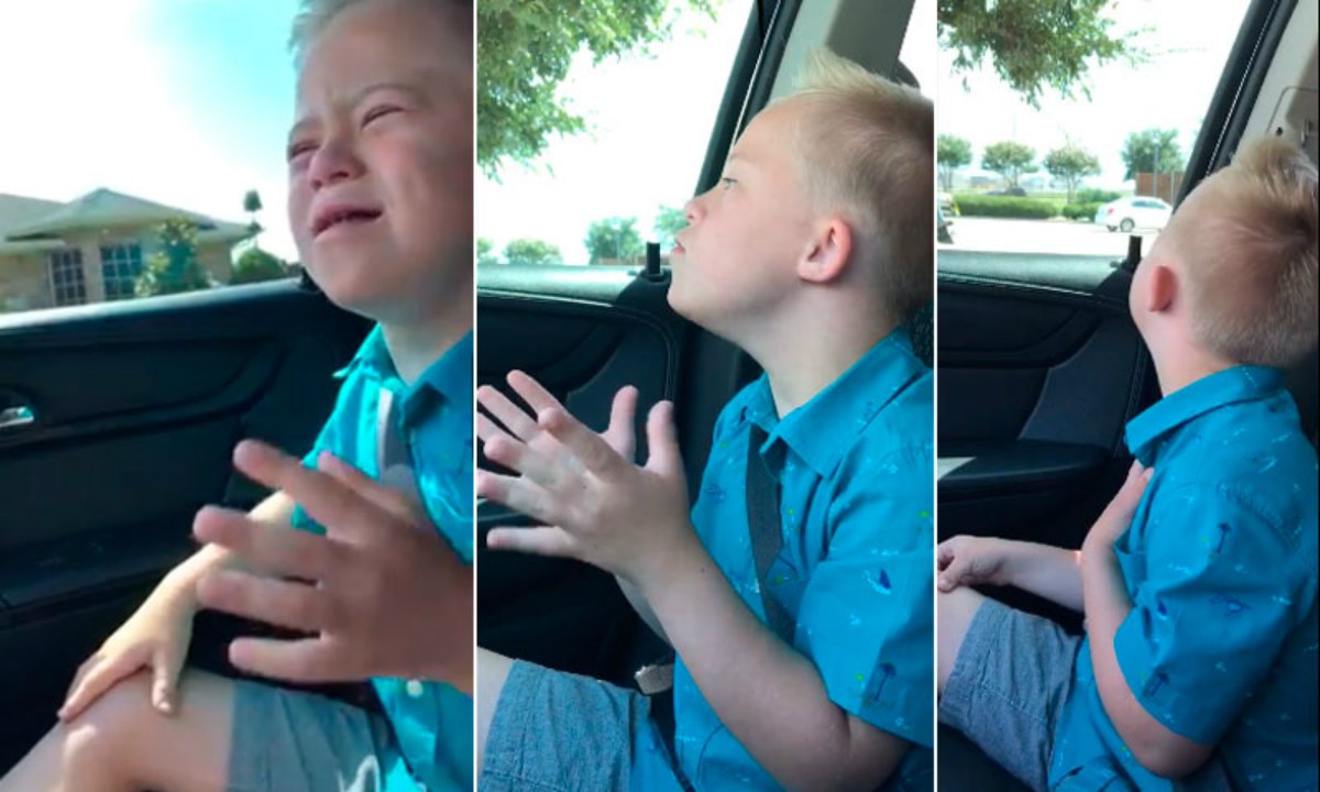 Ni&ntilde;o con s&iacute;ndrome de Down asombra al internet cantando un cl&aacute;sico de Whitney Houston