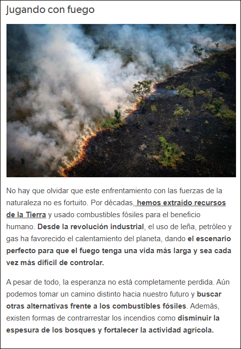 El Piroceno ya est&aacute; aqu&iacute;, &iquest;nos extinguimos?