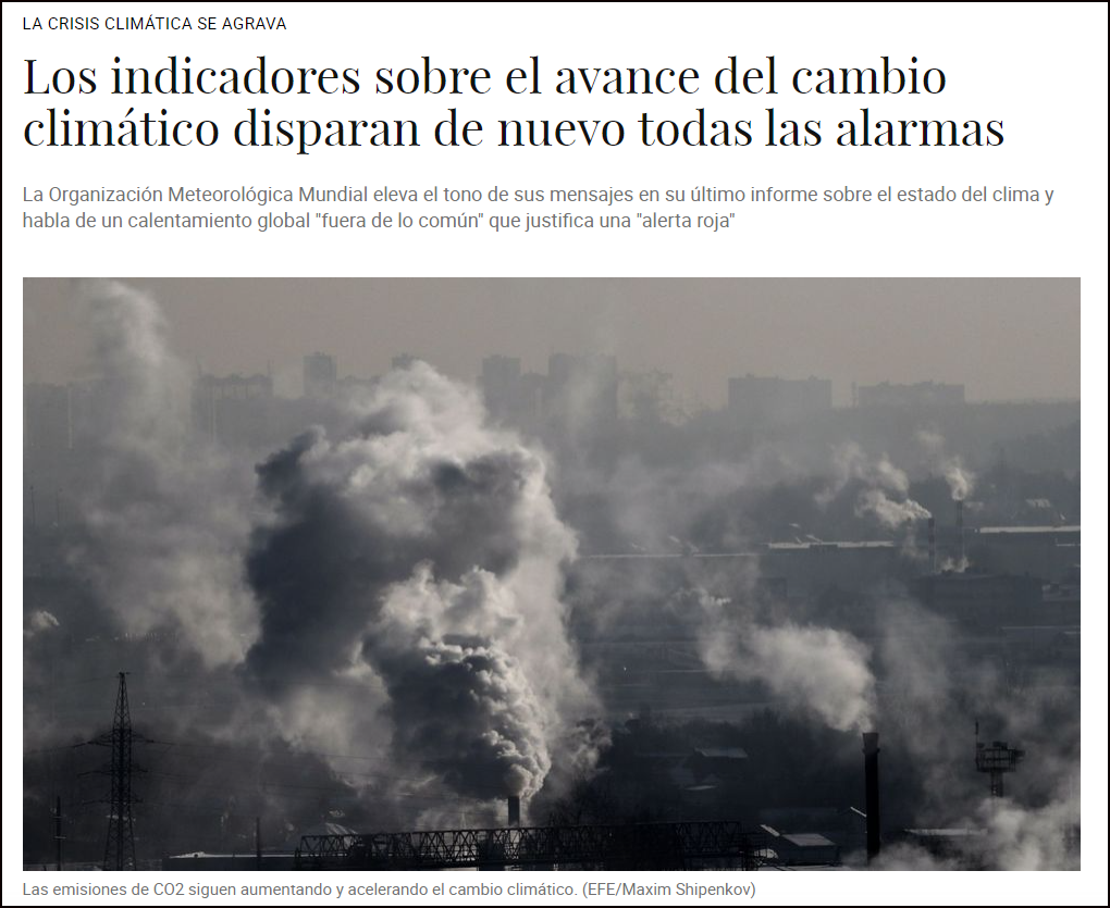 Cambio Clim&aacute;tico: &iquest;De verdad le interesa a alguien?