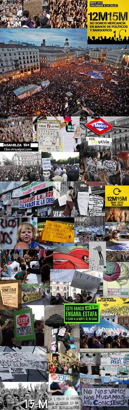 Un a&ntilde;o de movimiento 15 M!