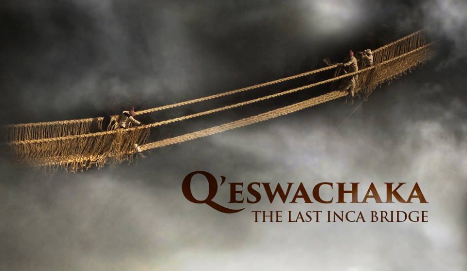 Q   eswachaka, el &uacute;ltimo puente colgante de los incas
