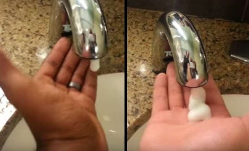 El dispensador de jab&oacute;n racista que est&aacute; dando de qu&eacute; hablar en todo el mundo